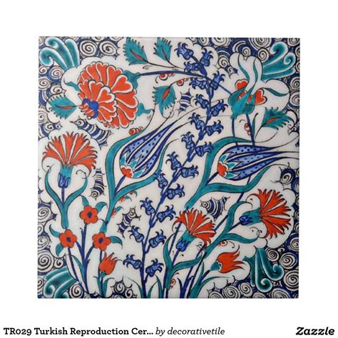 Tr029 Turkish Reproduction Ceramic Tile Turkish Tiles Turkish Art
