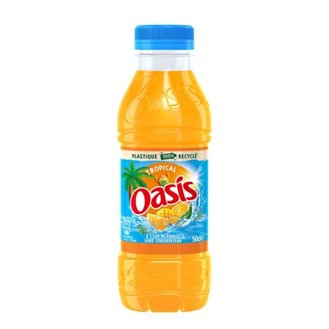 Oasis Boisson Aux Fruits Goût Tropical 50cl Pas Cher Auchanfr