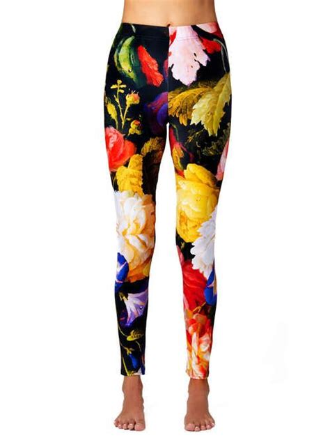 floral leggings wearables clothing floral leggings unique leggings