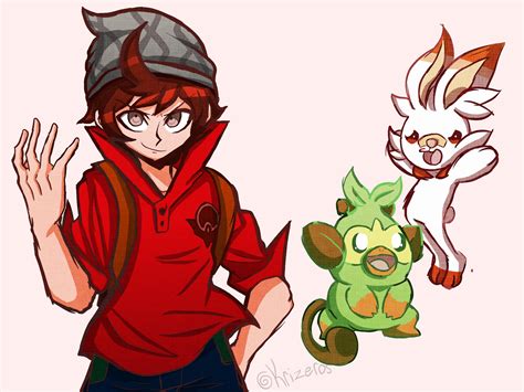 Oc Drew The New Male Pokemon Protagonist In The Dr Sprite Style Ft