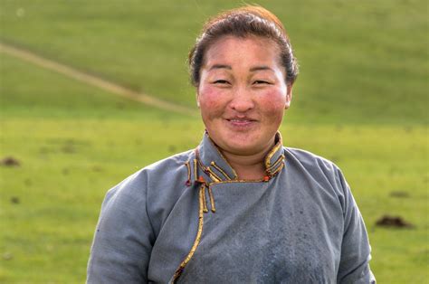 Mongolian Woman During Mongolia Women Only Tour Eternal Landscapes