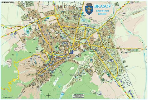 Harta Personalizata Brasov Brahouse 2008 Business Map