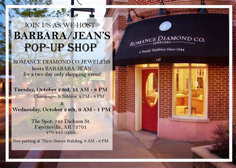 Romance Diamond To Host Barbarajean Pop Up Shop Event Oct