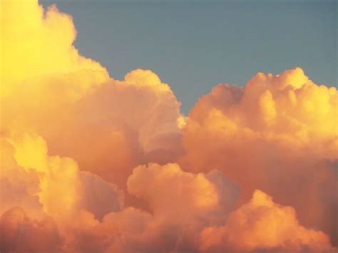 Image About Beautiful In Clouds And Sun By Moon Dust Yellow Aesthetic