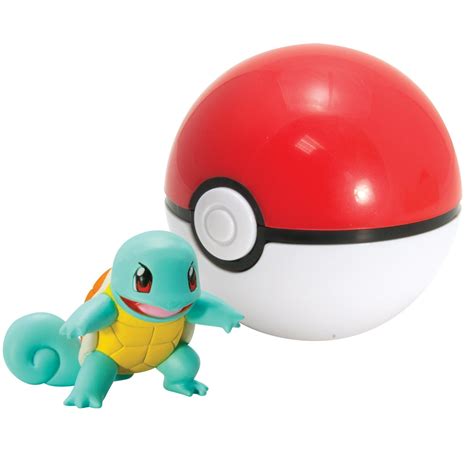 Pokemon Toys Clip N Carry Squirtle And Poke Ball At Toystop