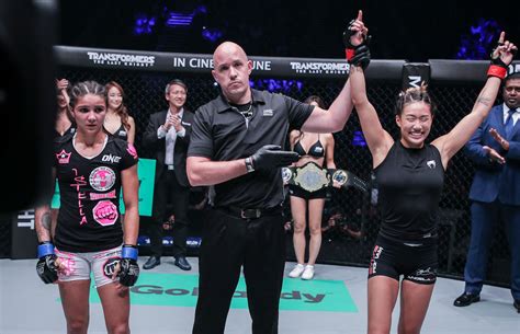 One Womens Atomweight World Champion Angela Lee Retains Title Toughasia
