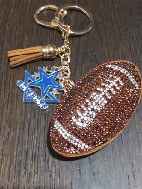 Dallas Cowboys Inspired Keychain Etsy