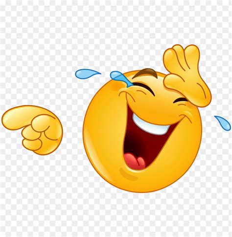 Laughing Pointing Emoji Png Image With Transparent