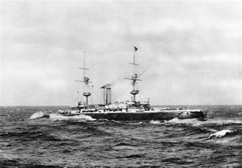 Hms Royal Sovereign 1892 Nthe English Battleship Launched In 1891