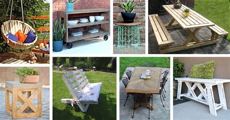 45 Best Diy Outdoor Furniture Projects Ideas And Designs