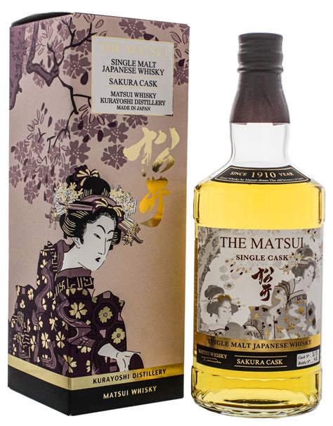 The Matsui Japanese Single Malt Whisky Sakura Cask 07l Jetzt Kaufen Im