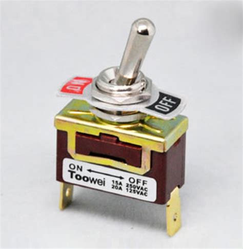 Spdt 2 Position 2 Pin Toggle Switch For Amps