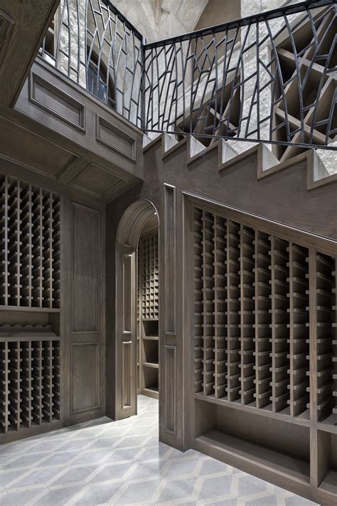 Westlake Estate Jauregui Architects Cellar Design Wine Cellar