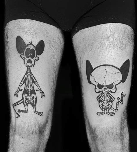 Pinky And The Brain Tattoo Get An Inkget An Ink