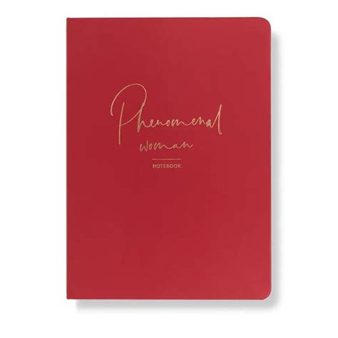 A Red Notebook With Gold Writing On The Front And Back Cover That Reads