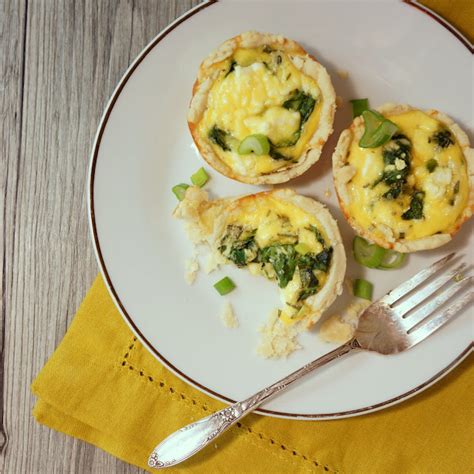 Mini Spinach Quiche Total Time 1 Hour Alleys Recipe Book