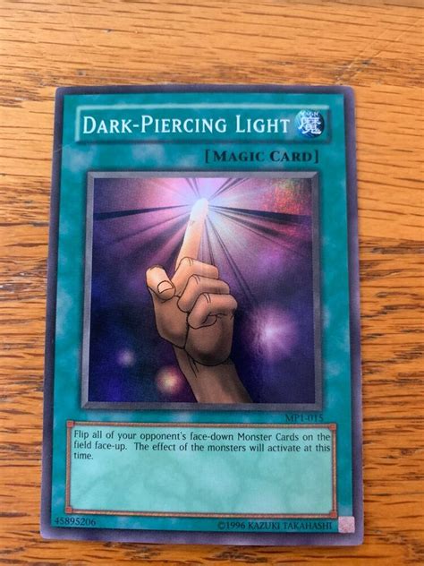 Yu Gi Oh Mp1015 Dark Piercing Light Monster Cards Cards Auction Sites