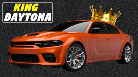 The King Is Back 2023 Dodge Charger Srt Hellcat Redeye King Daytona