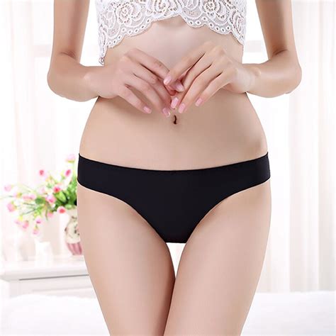 Jamular Women Underwear Invisible Seamless T Panties G String Female Sexy Thongs Intimates Ultra