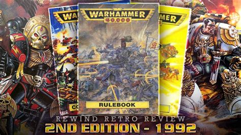Warhammer 40k 2nd Edition 1993 Rulebook Rewind Retro Review Look