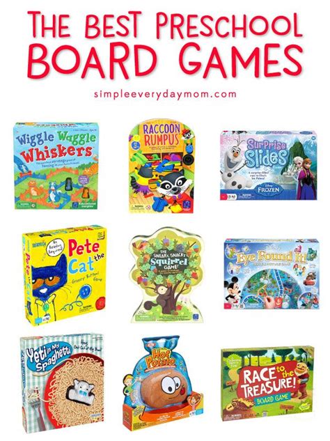 The 10 Best Preschool Board Games Parents Will Want To Play Artofit