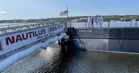 see the return of the uss nautilus the first nuclear submarine — a photo essay