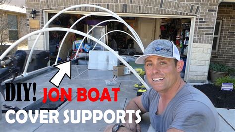 In this video, you will learn how to determine the amount of material needed, install boat vents, create darts, add chafe protection, and install snaps and support poles. Best Boat Cover Support System - DIY boat cover support ...