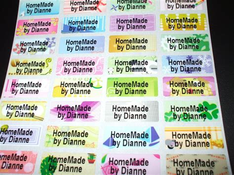 Free Shipping 100 Pcs Mulit Colorful Personalized Name Stickers Labels
