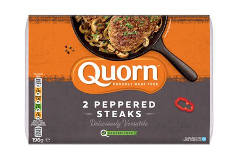 Quorn Vegetarian Peppered Steaks Quorn