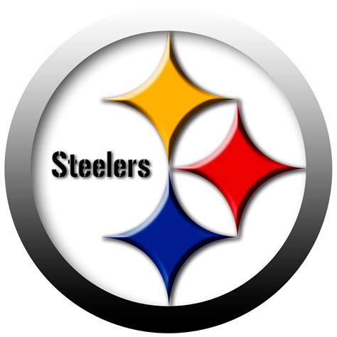 2 Pittsburgh Steelers 9x9 Inch Alternate Logo Decals
