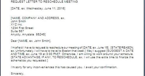 meeting reschedule request email format