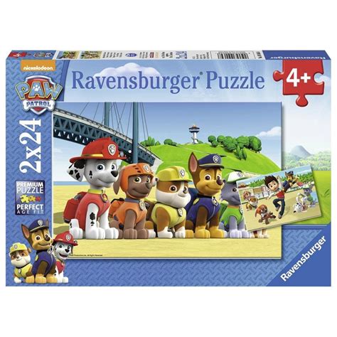 Ravensburger 090647 Paw Patrol Puzzle 2 X 24 Parça