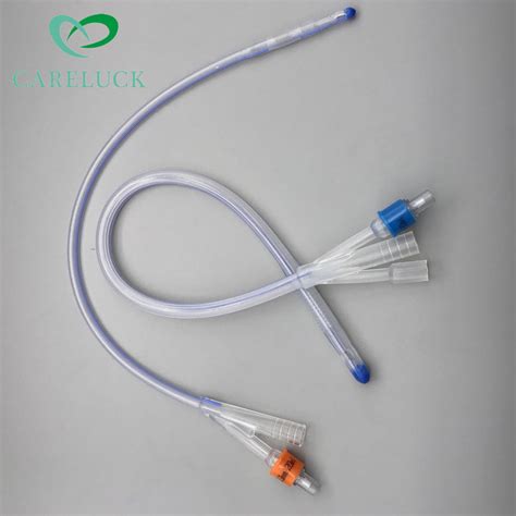 Top Quality Urine Catheter Triple Lumen Foley Silicone Price For
