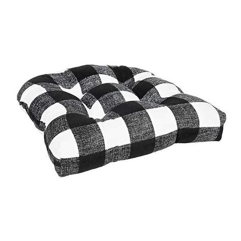 Black Buffalo Check Outdoor Cushion From Kirklands Outdoor Cushions