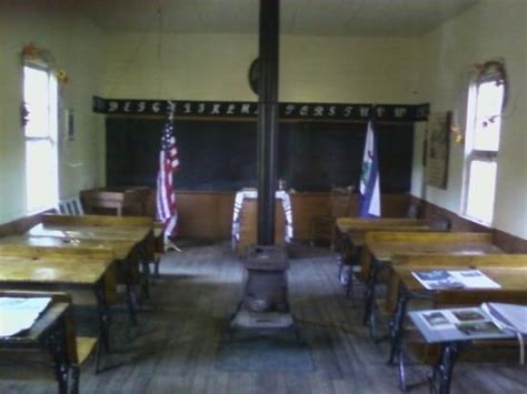 Inside Of Old School House ~ Keyser West Virginia Old School House