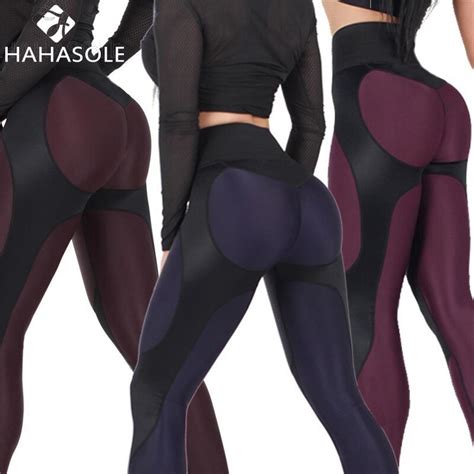 women sexy shaping hip sports yoga pants slim fitness tights workout gym athletic trousers