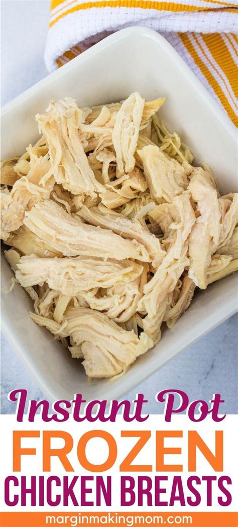 The cooked chicken can be served cold or warm. How to Cook Frozen Chicken Breasts in the Instant Pot ...