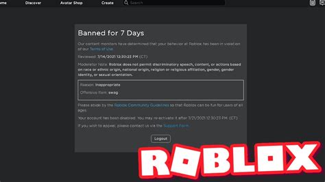 Stupid Roblox Bans Youtube