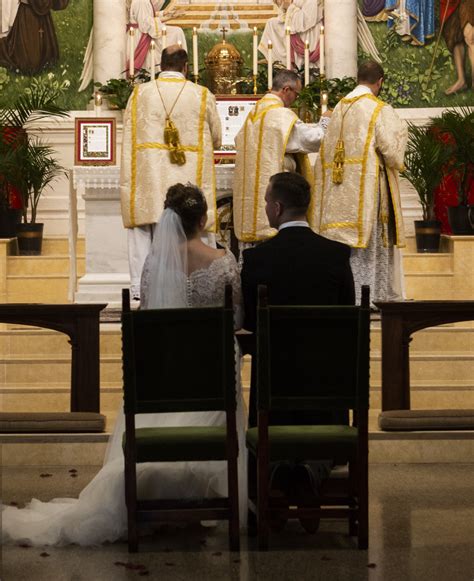 Married Saints Latin Mass Wedding