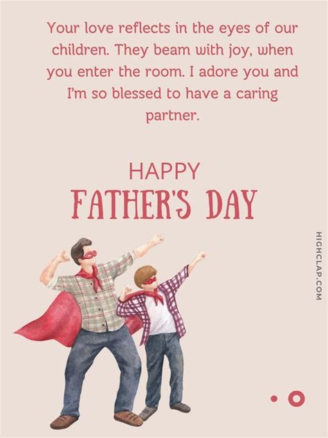 Father S Day Quotes And Messages From Wife To Husband