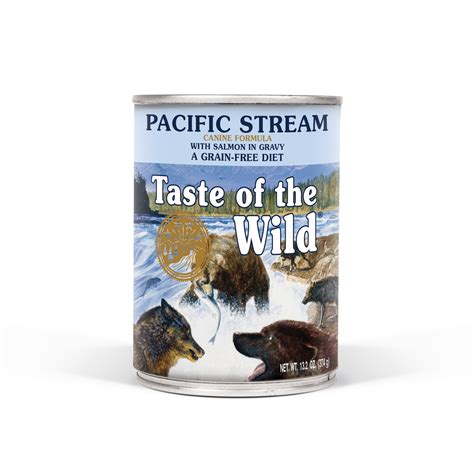 Taste of the wild offers premium dog food at an affordable price. TOTW Pacific Stream Canine 13.2oz - Pawtopia: Your Pet's ...