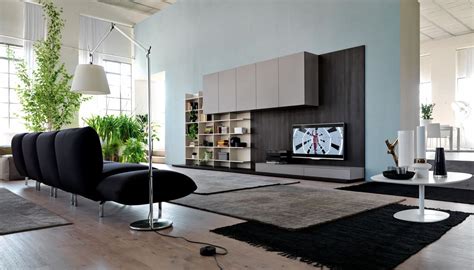 Muebles Modernos Para Salas De Estar Con Paneles De Revestimiento