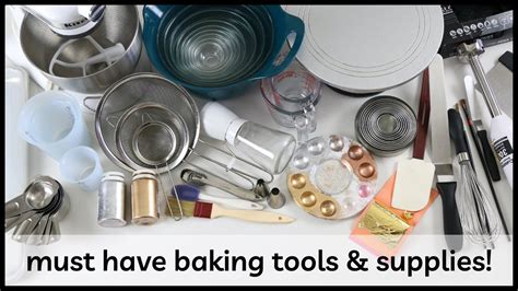 Baking Essentials Must Have Baking Equipment Tools And Supplies For