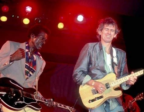 Pictures Of Rolling Stones Members With Other Famous People Chuck Berry Keith Richards