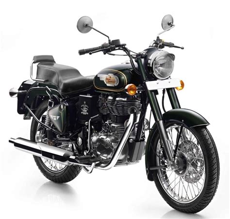 Royal Enfield Bullet 500 In Forest Green Colour Front