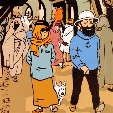 Tintin And Captain Haddock Tintin C Mics Ilustraciones