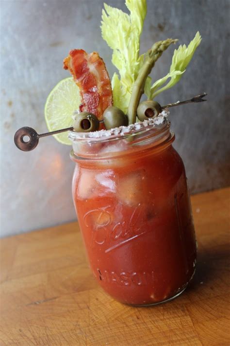 Bloody Mary With Bacon Pepper Vodka Delectable