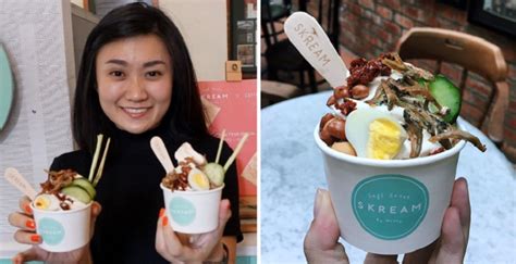 This is the best and most authentic a nasi lemak will not be authentic without the leaves and coconut milk. Malaysian Girl Creates 'Nasi Lemak' Flavoured Ice-Cream ...