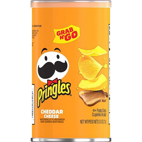 Buy Pringles Potato Crisps Chips Cheddar Cheese 25oz 12 Count