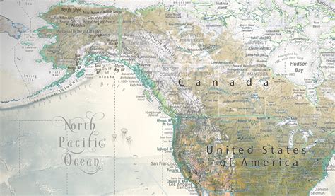 Odyssey Detailed World Travel Map With Pins Geojango Geojango Maps